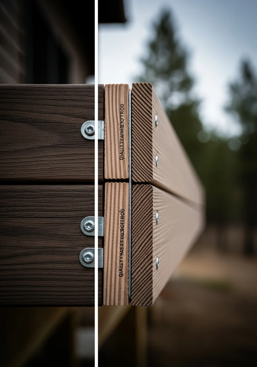 Close-up of skilled work on a Nevada County property showing attention to detail and mountain-climate durability.