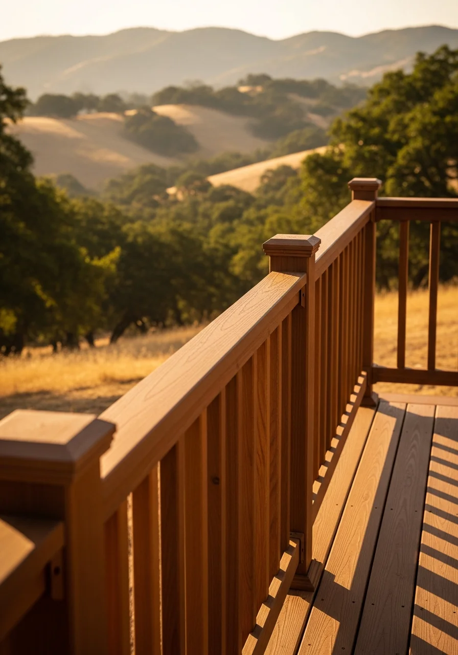 Close-up of quality workmanship on a Placer County property showing attention to local building standards.